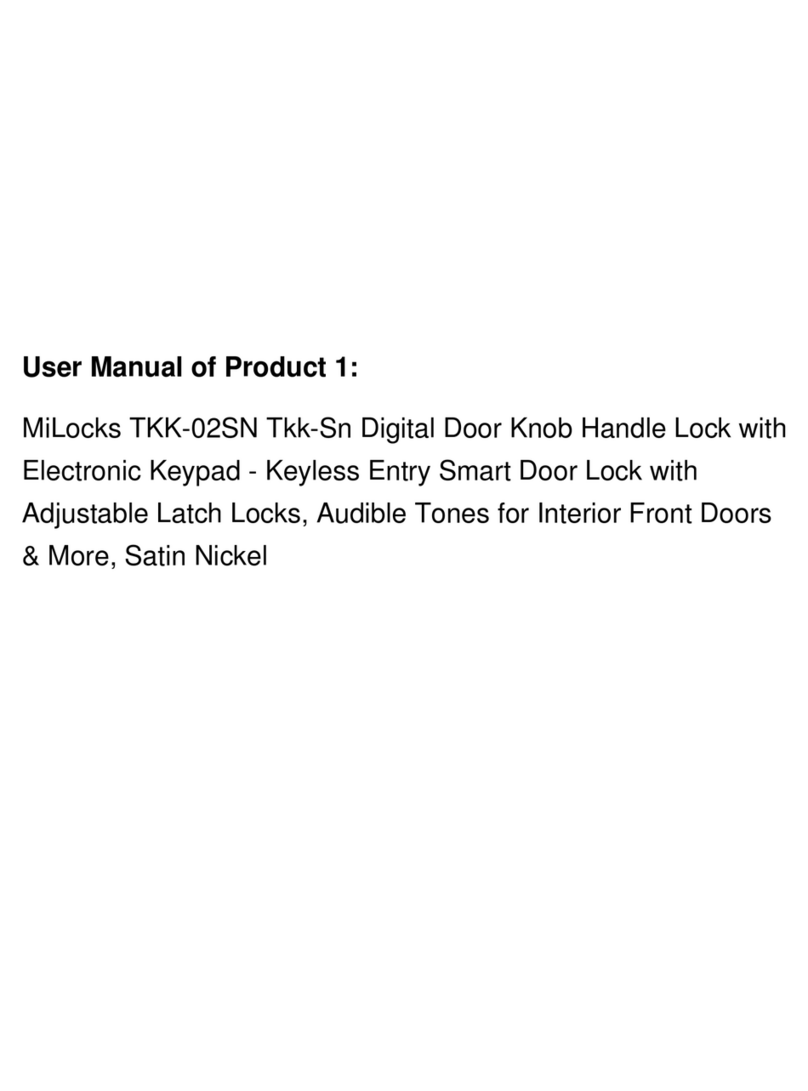 Milocks TKK-02SN quick start guide