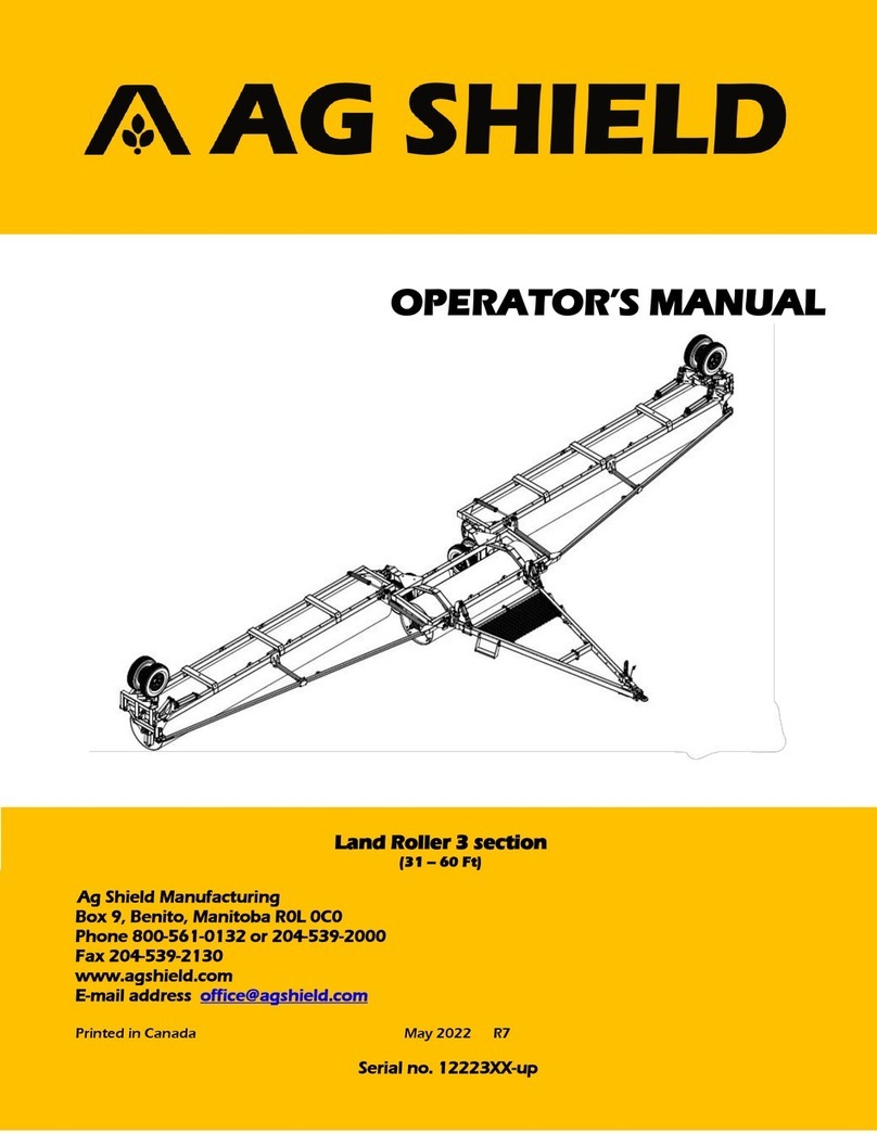 AG SHIELD 12-46-3 Operator's manual