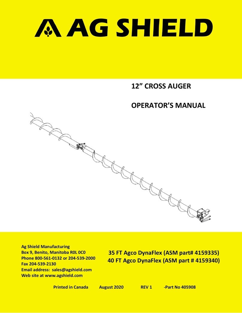 AG SHIELD 4159335 Operator's manual