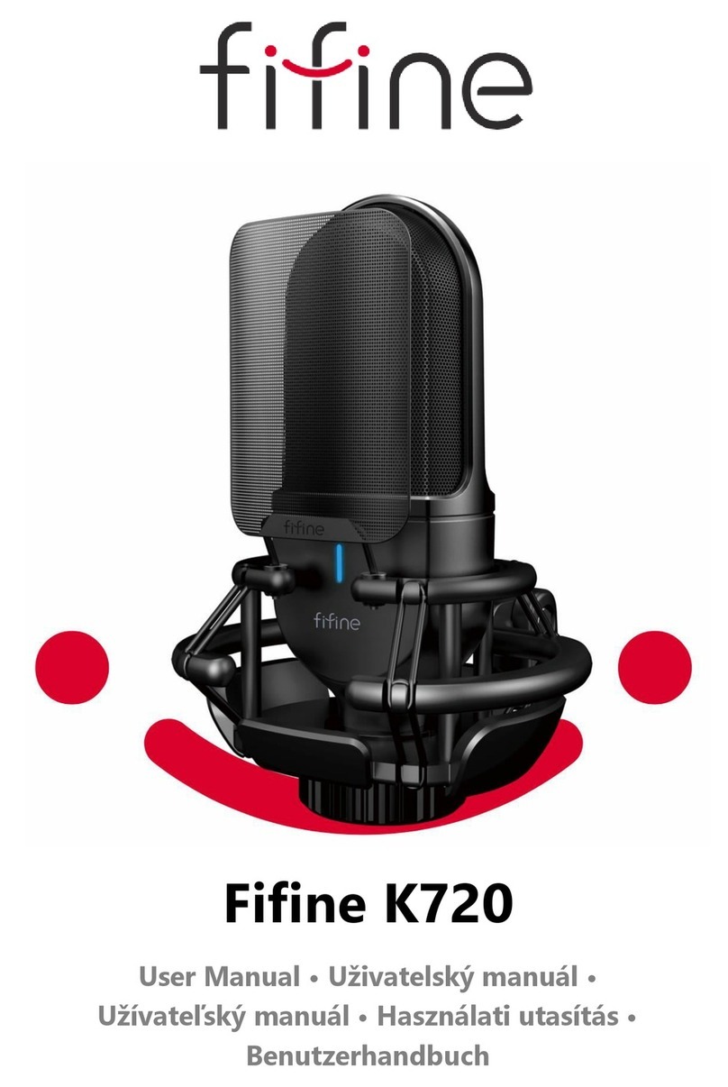 Fifine K720 user manual