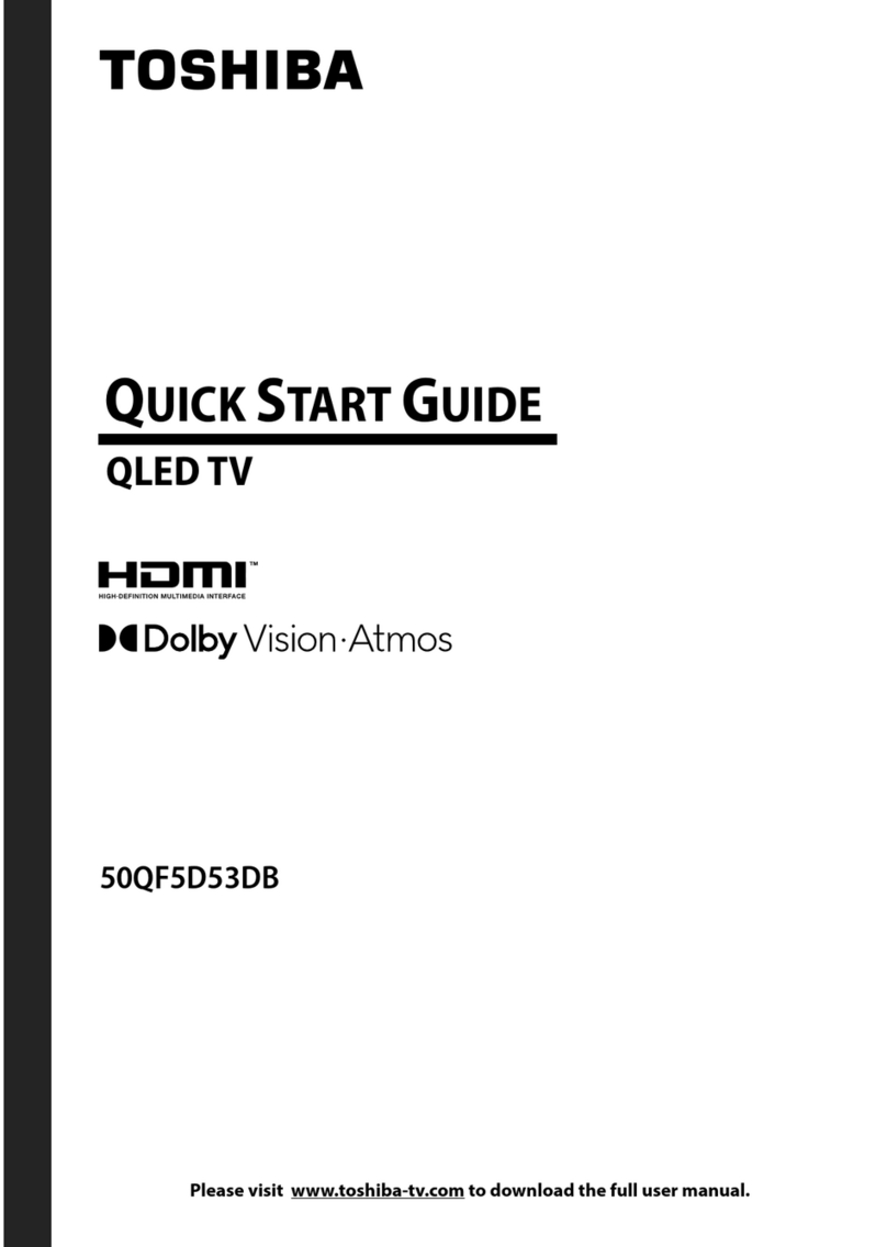 Toshiba 50QF5D53DB User manual