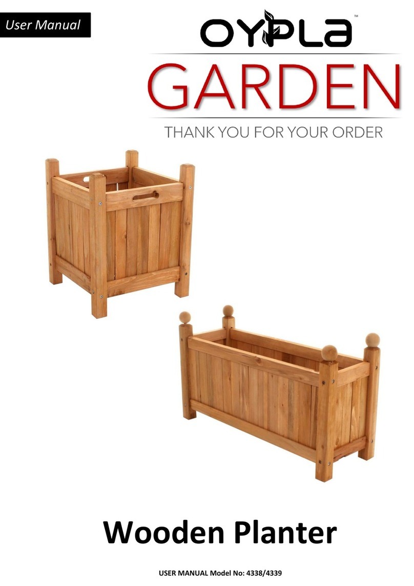 Oypla GARDEN 4338 user manual