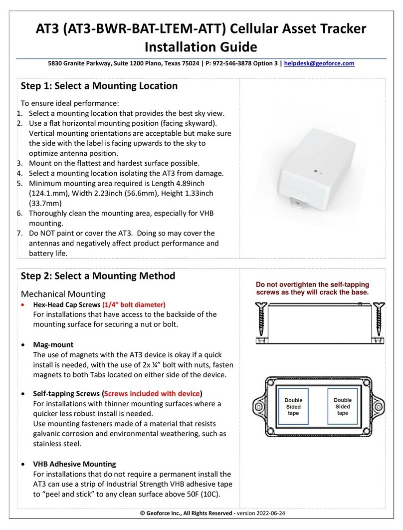 Geoforce AT3 installation guide