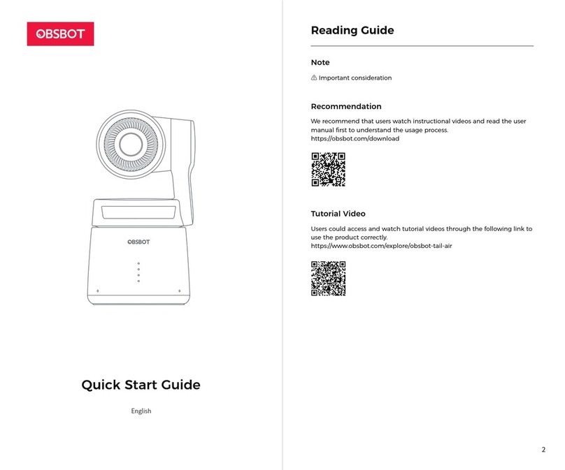 OBSBOT Tail quick start guide