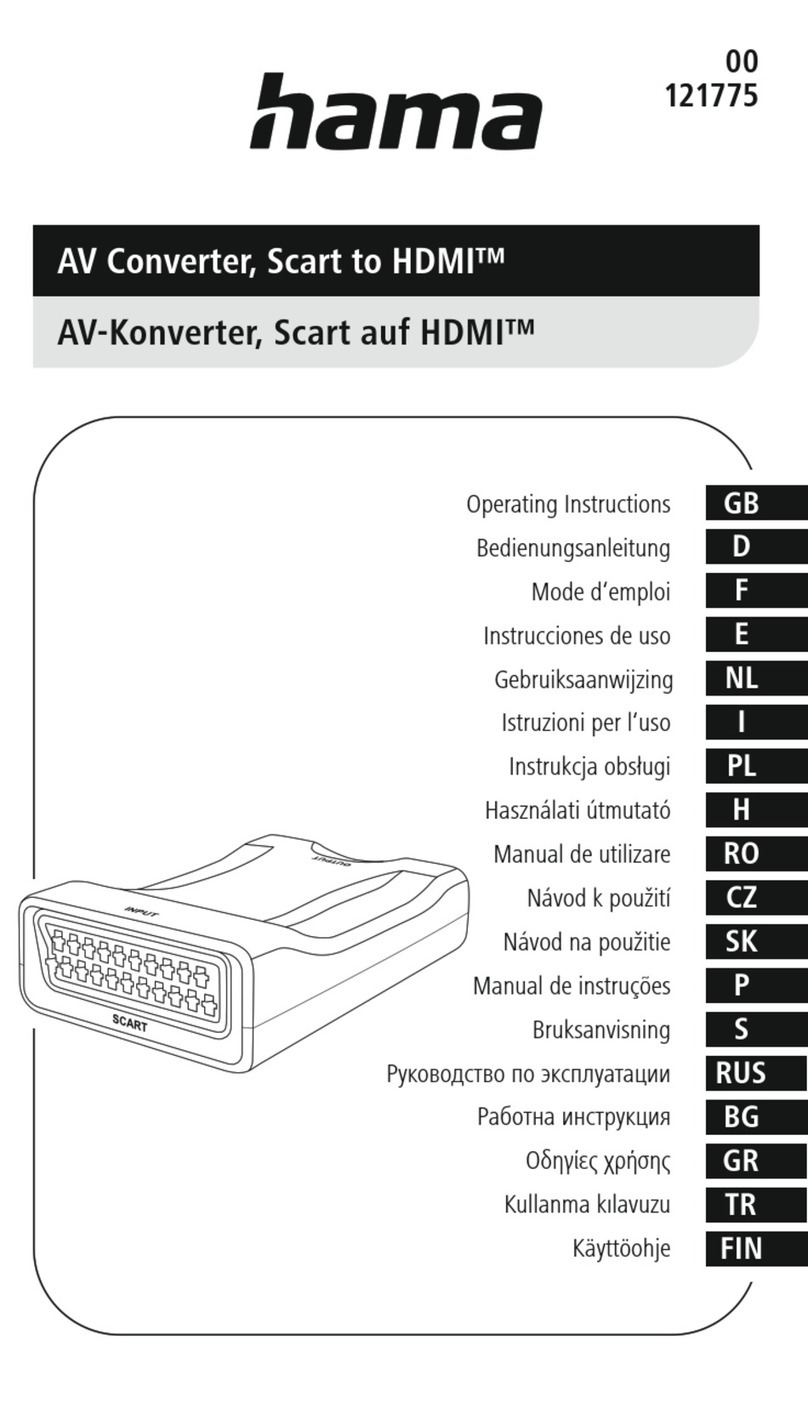 Hama 121775 User manual