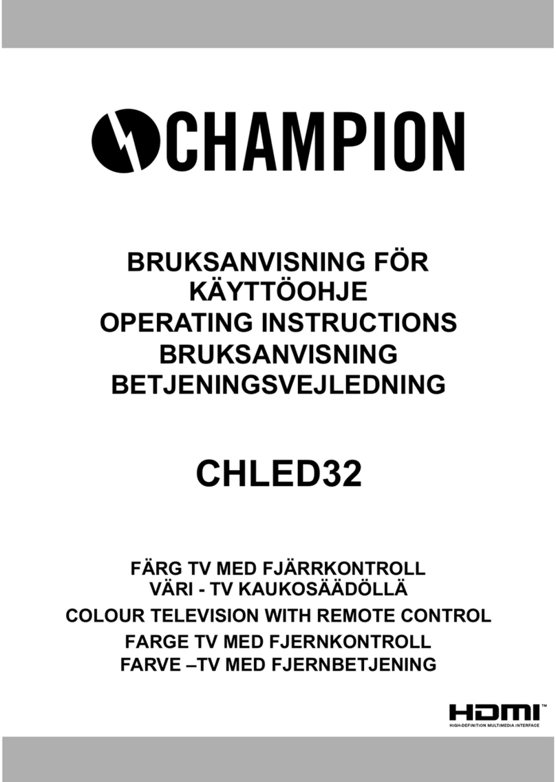 Champion CHLED32 User manual