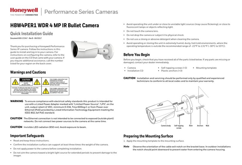 Honeywell 2450Cm Series User manual