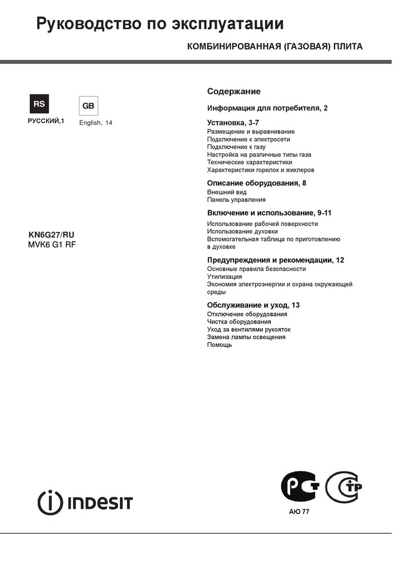 Indesit KN6G27/RU User manual