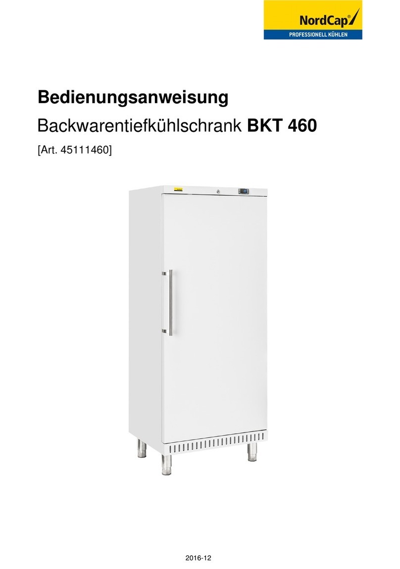 Nordcap BKT 460 User manual