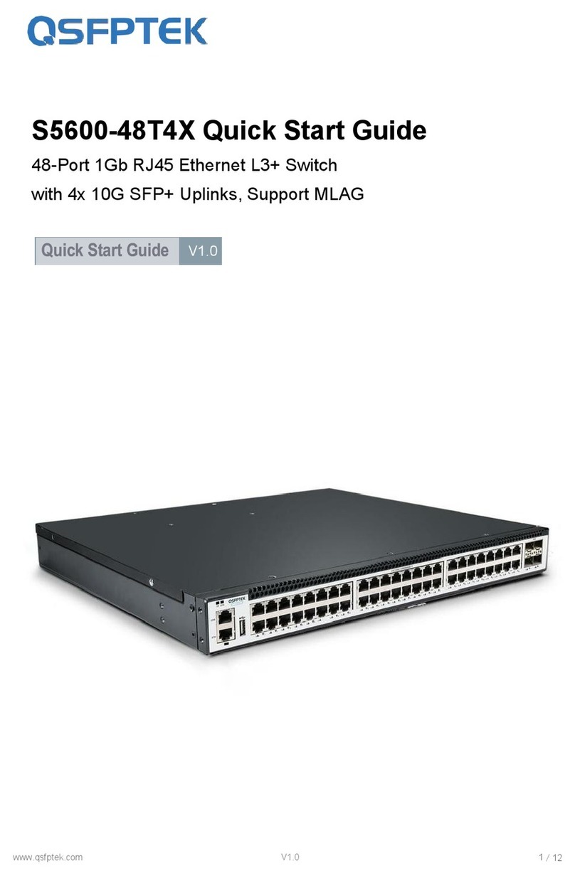 QSFPTEK S5600-48T4X quick start guide