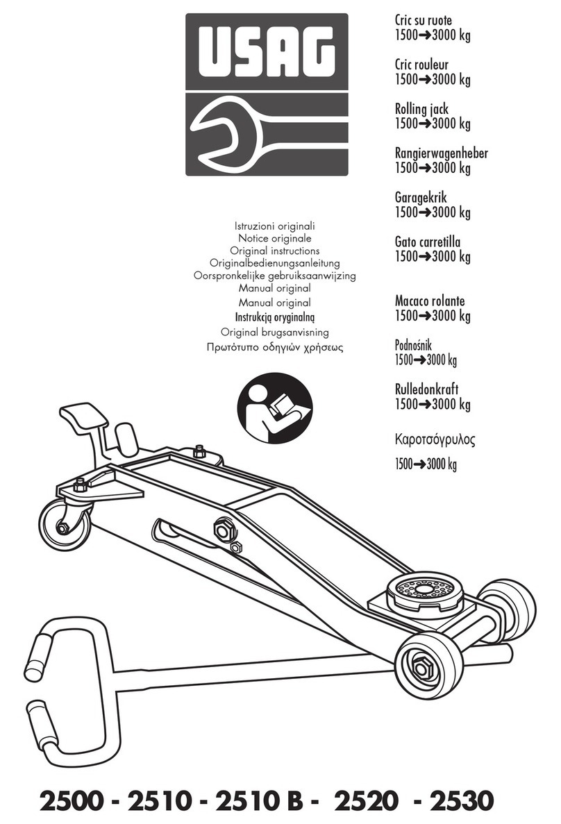 USAG 2500 User manual