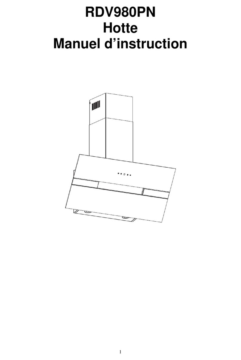 ROSIERES RDV980PN instruction manual