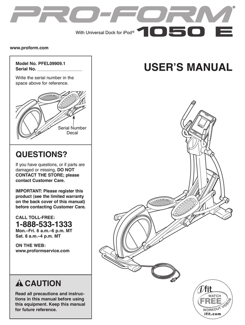 ICON PFEL09909.1 User manual