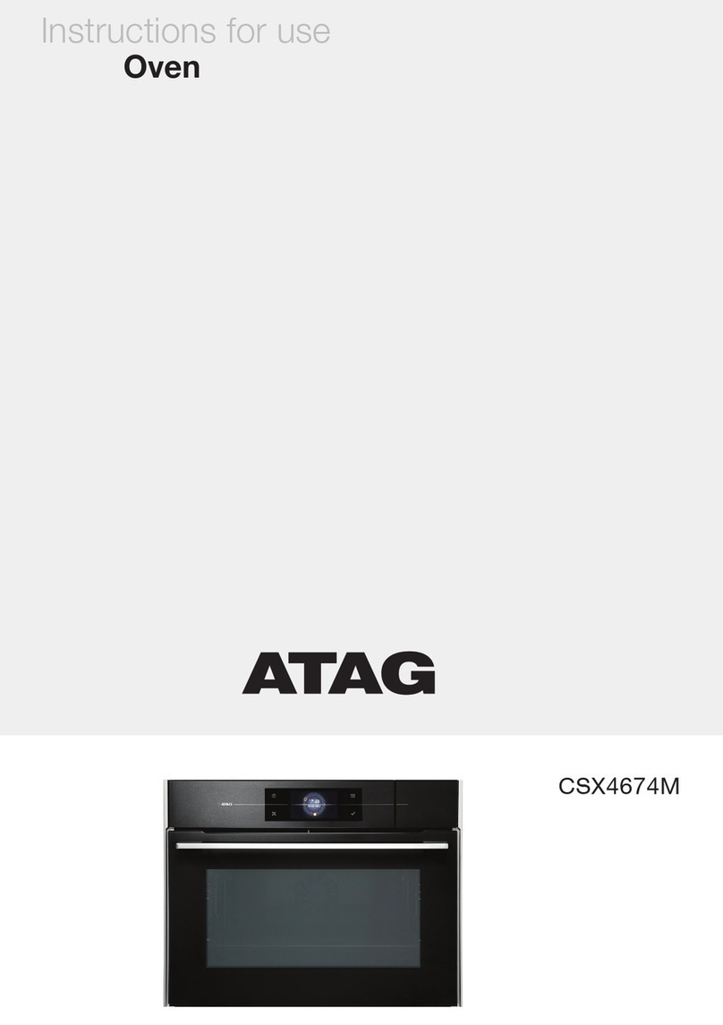 Atag CSX4674M User manual