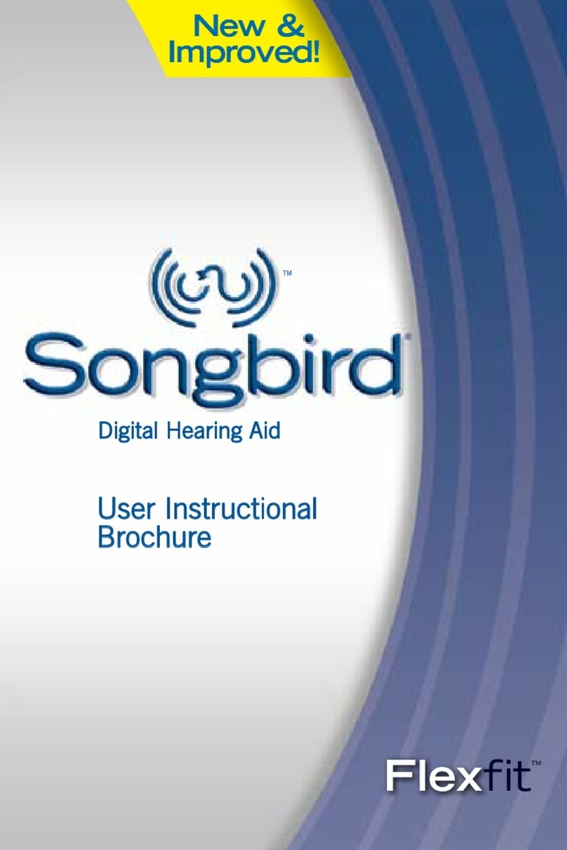 Songbird Flexfit User Instructional Brochure
