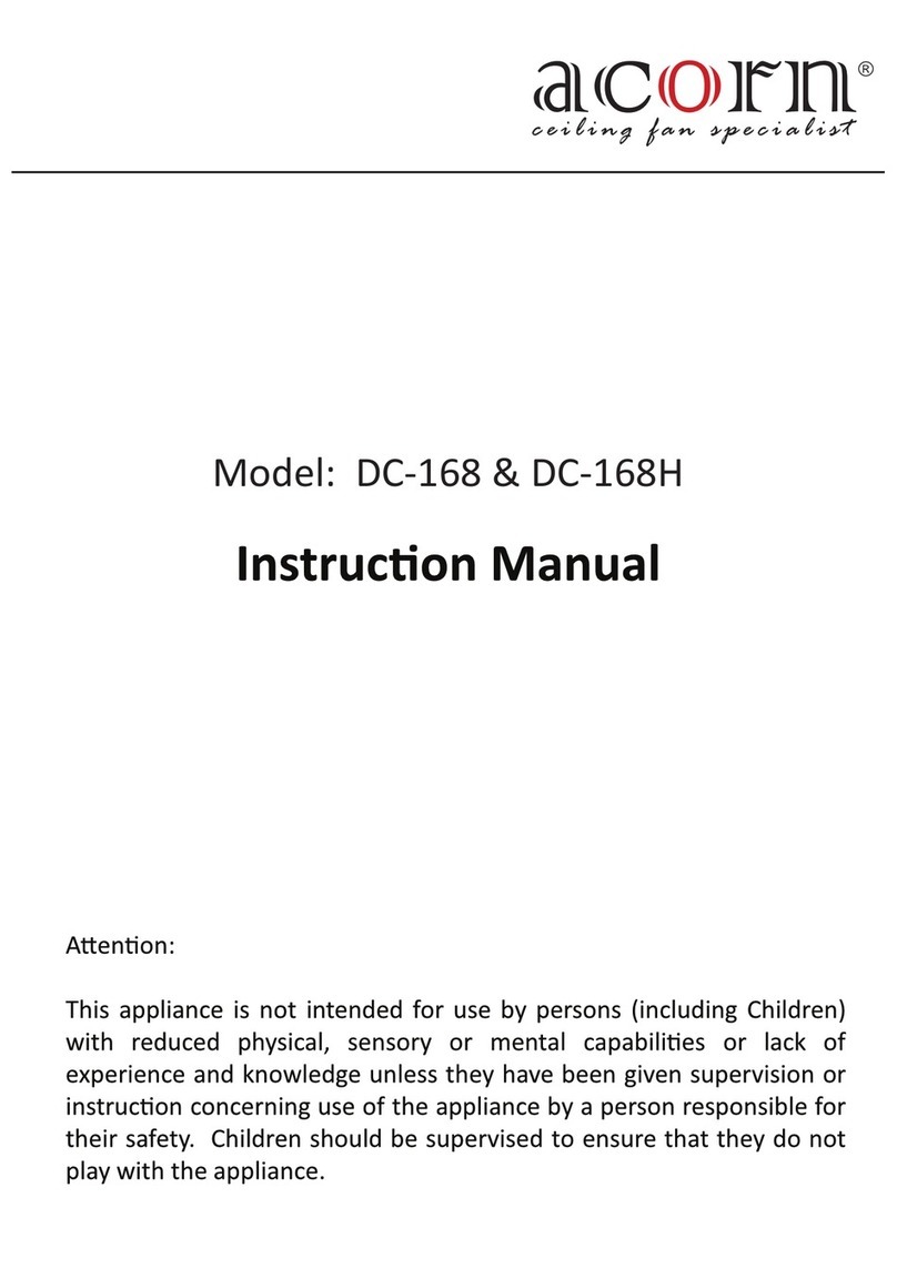 Acorn DC-168 User manual