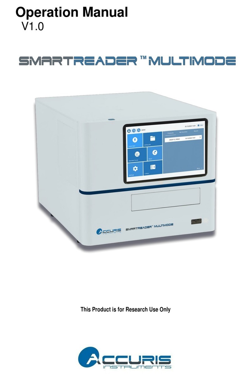 Accuris SMARTREADER MULTIMODE Operation manual