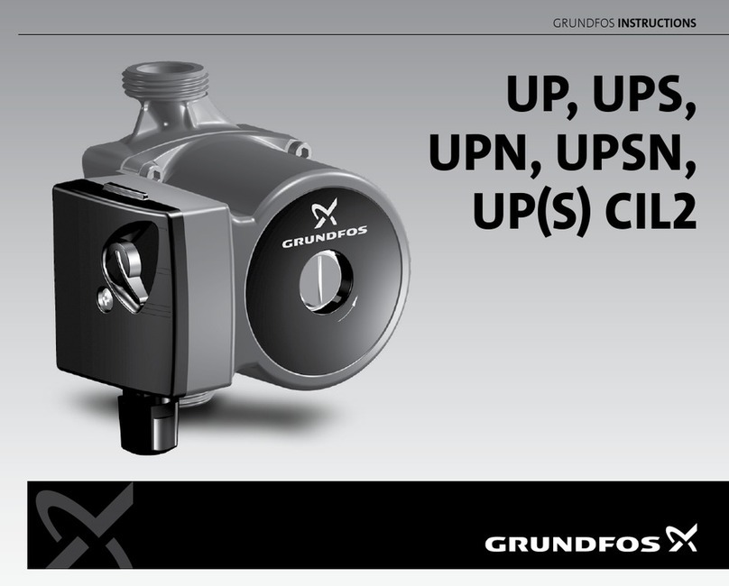 Grundfos UP User manual
