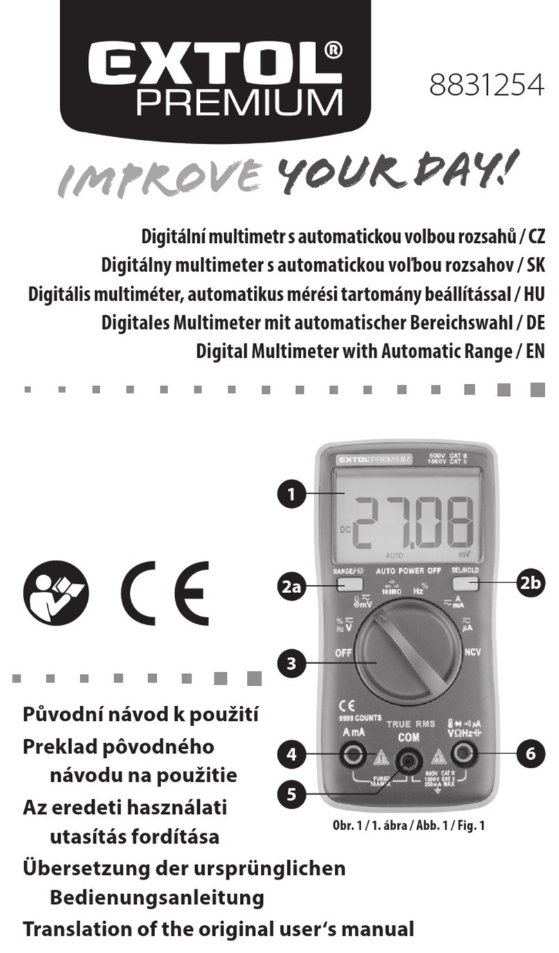 EXTOL PREMIUM 8831254 Translation of the original user manual