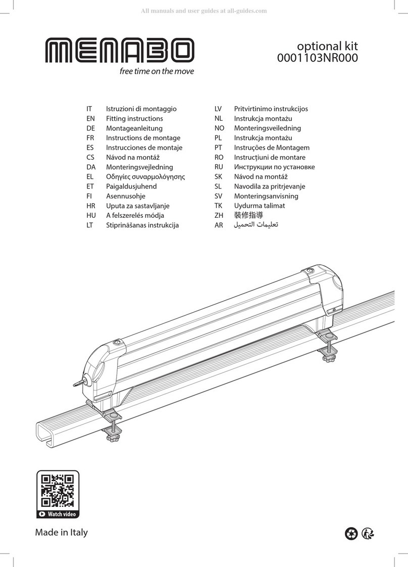 Menabo 000110NR000 User manual