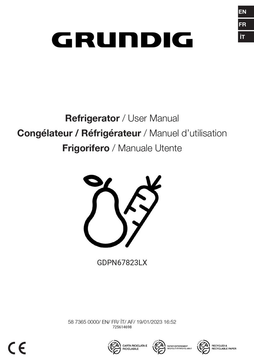 Grundig GDPN67823LX User manual