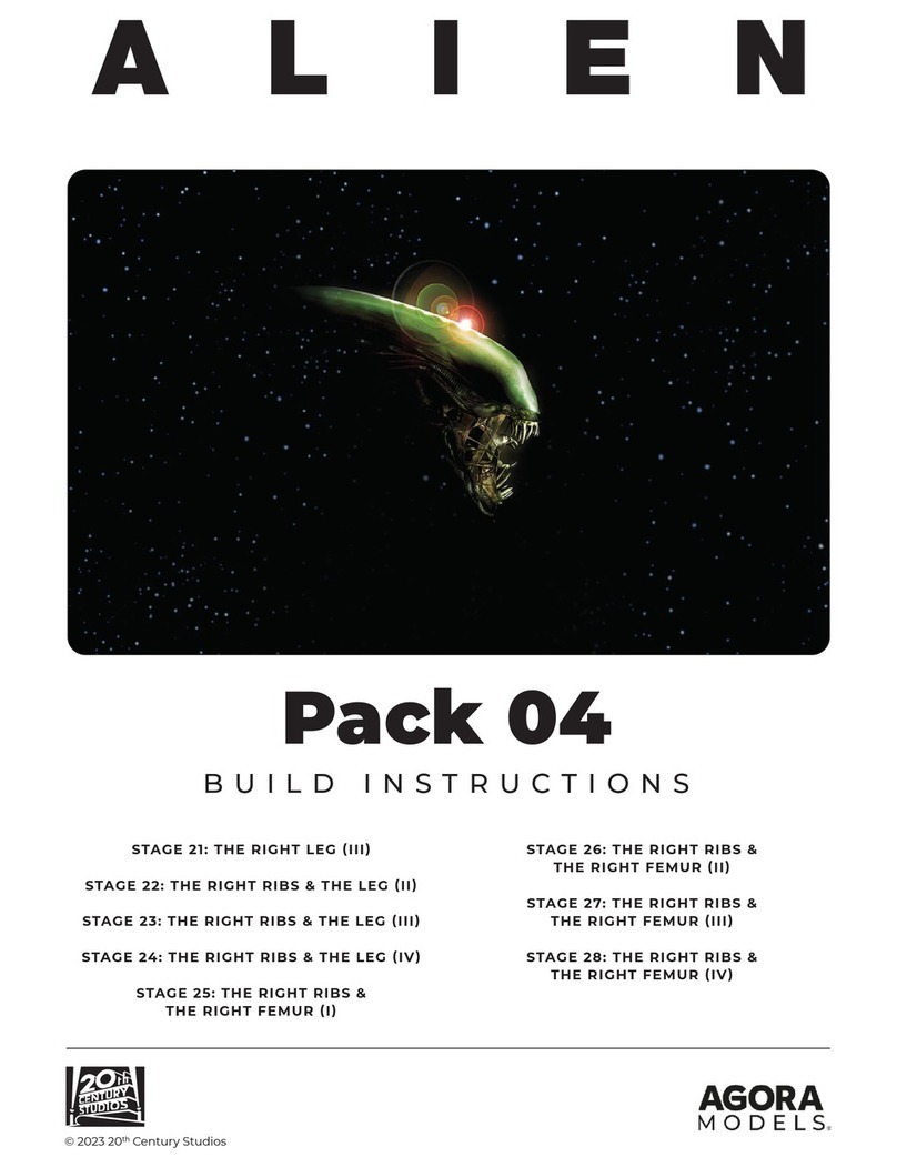 Agora Models ALIEN Pack 04 Build instructions