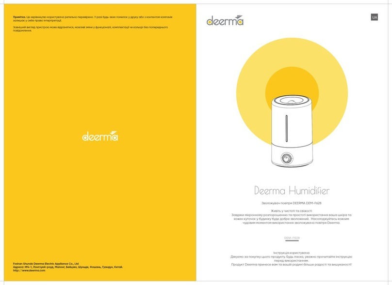 deerma DEM-F628 instruction manual