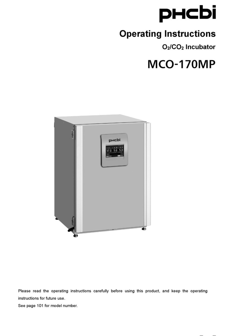 Phcbi MCO-170MP User manual