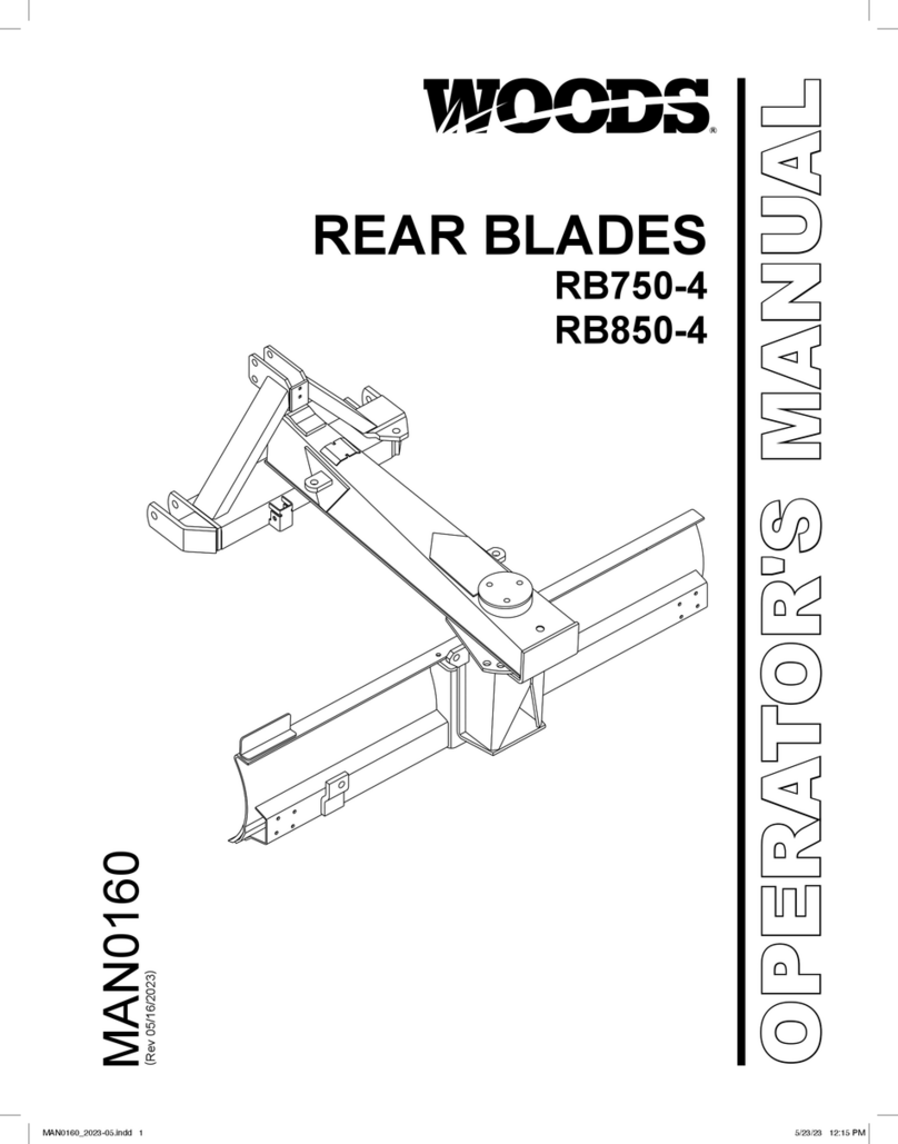 Woods RB750-4 User manual