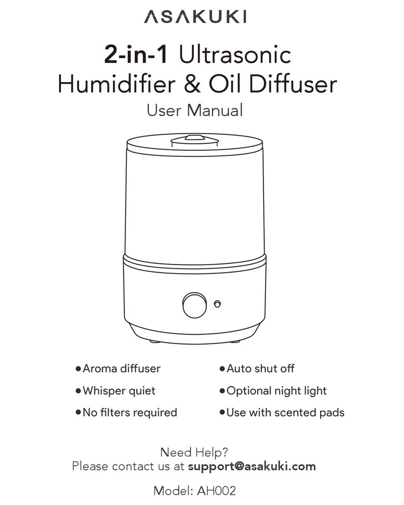 ASAKUKI AH002 user manual