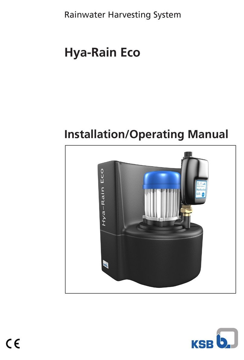 KSB Hya-Rain Eco Installation instructions