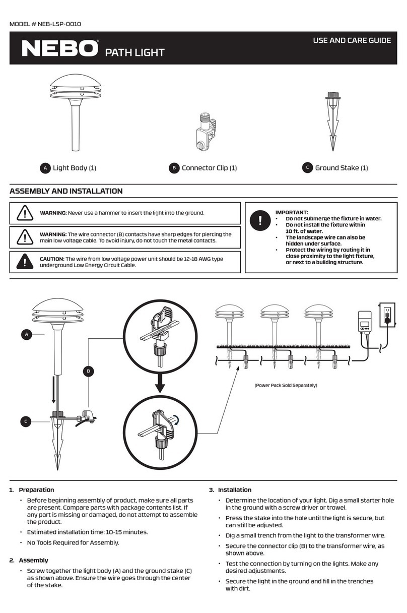NEBO NEB-LSP-0010 manual