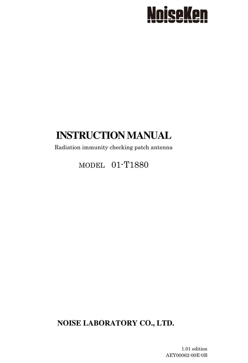 NoiseKen 01-T1880 instruction manual