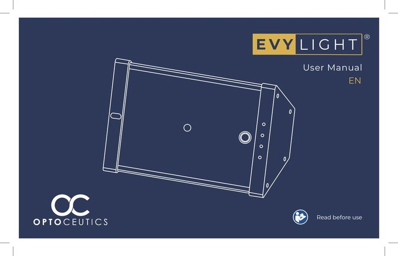 OPTOCEUTICS EVY LIGHT user manual