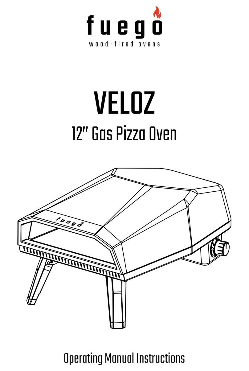 Fuego VELOZ Operating manual instructions