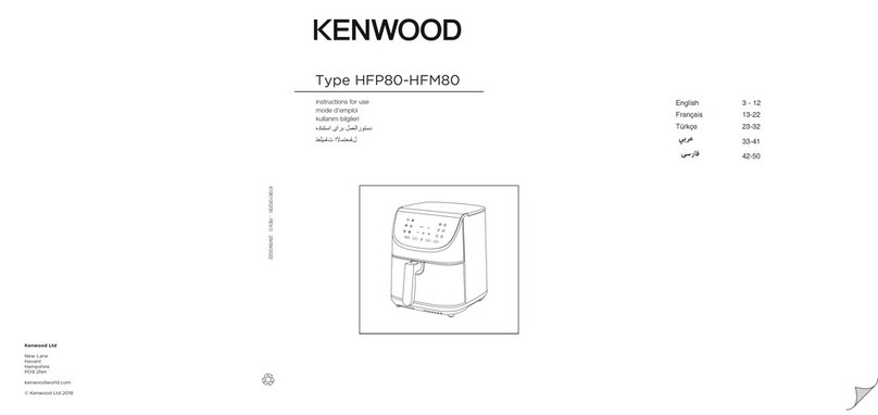 Kenwood HFP80 Instructions for use