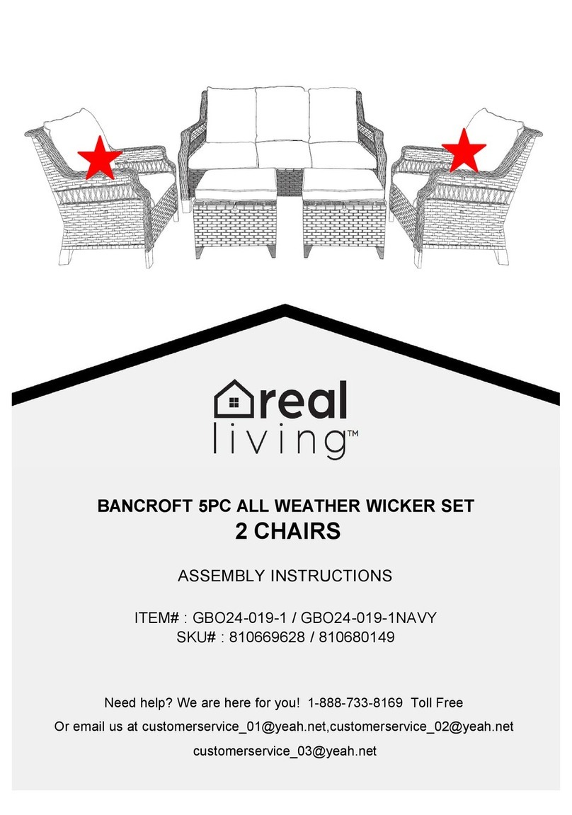 real living BANCROFT GBO24-019-1 User manual