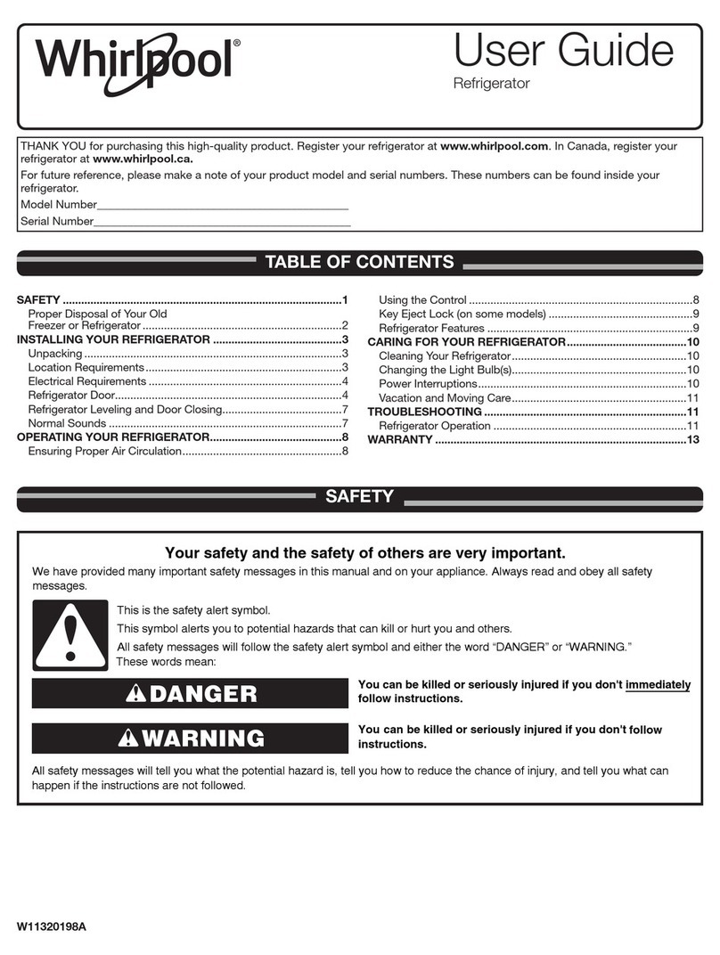 Whirlpool WSR57R18DM02 user guide