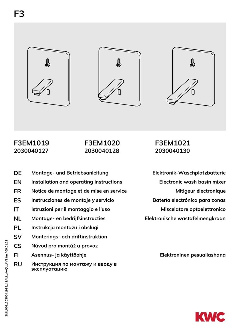 KWC F3EM1019 User manual KWC F3EM1019 User manual