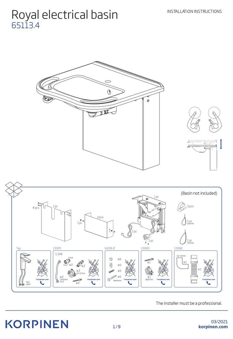 Korpinen 65113.4 installation instructions