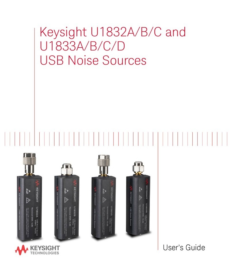 Keysight U1832A User manual