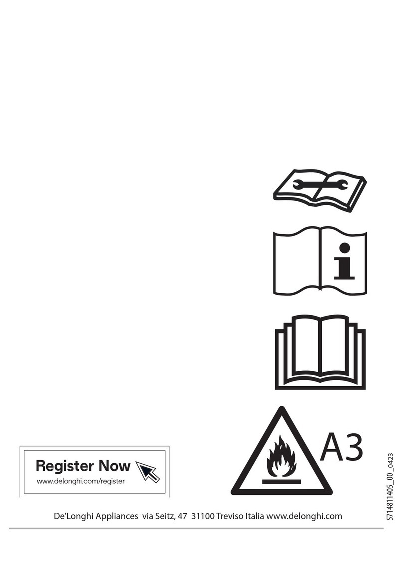 DeLonghi DEXD User manual