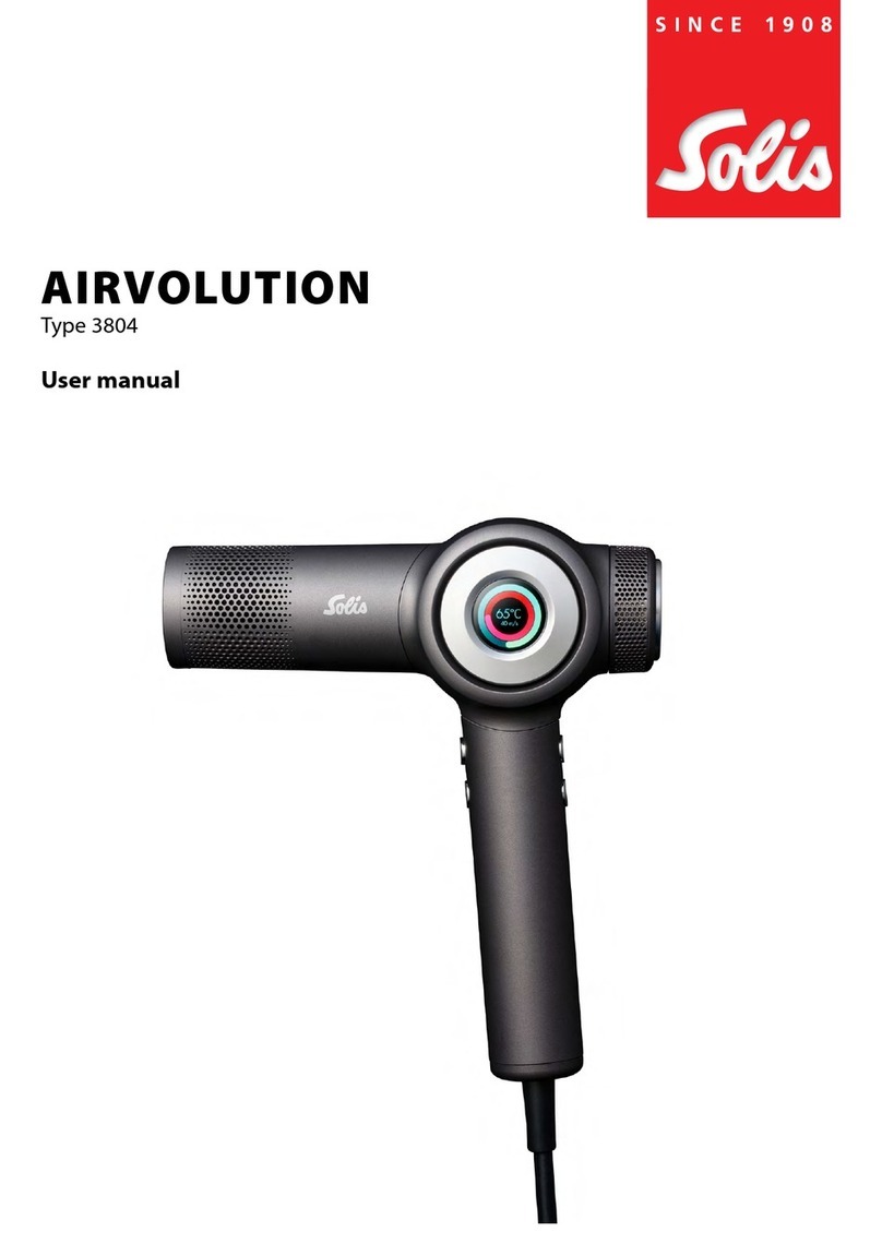 SOLIS AIRVOLUTION 3804 User manual