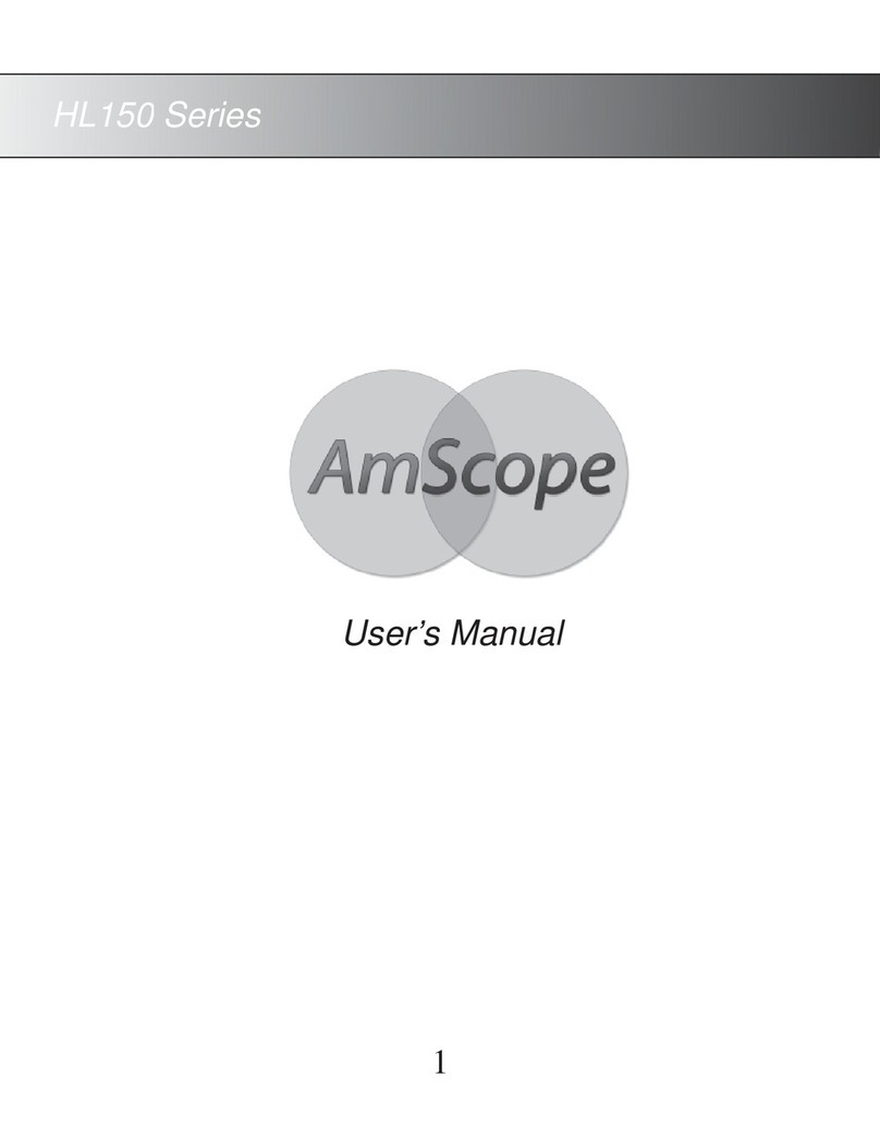 AmScope HL150 Series user manual
