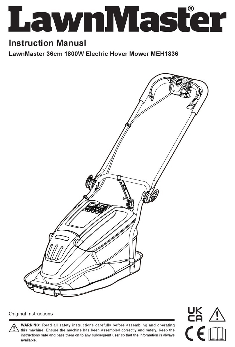 LawnMaster MEH1836 instruction manual LawnMaster MEH1836 instruction manual