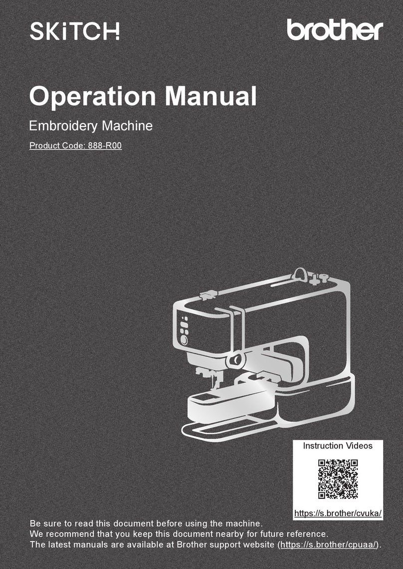 Brother SKiTCH 888-R00 Operation manual