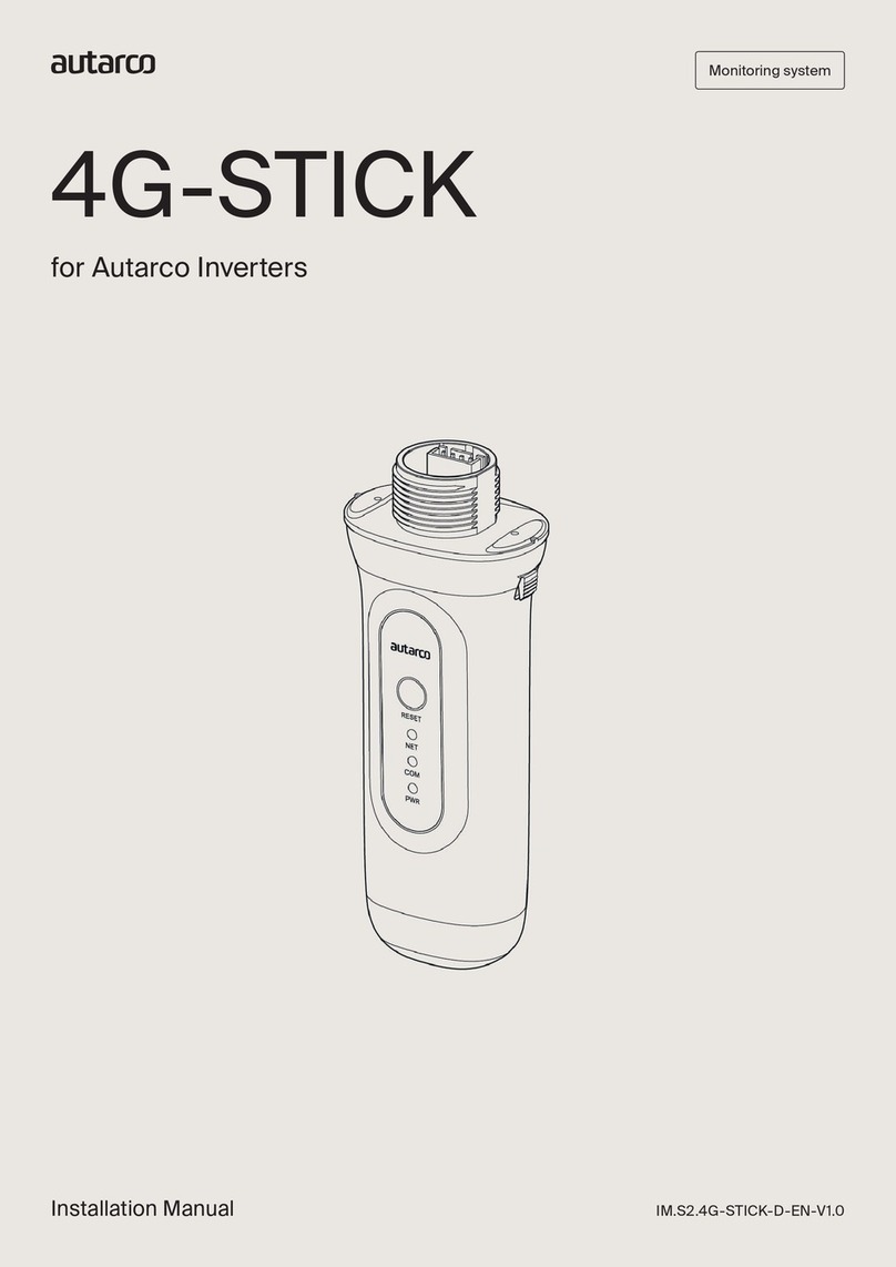 Autarco 4G-STICK User manual