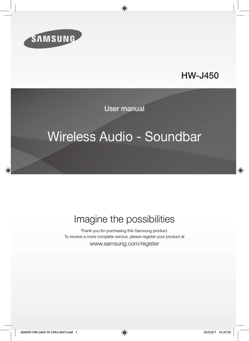Samsung HW-J450-TK User manual