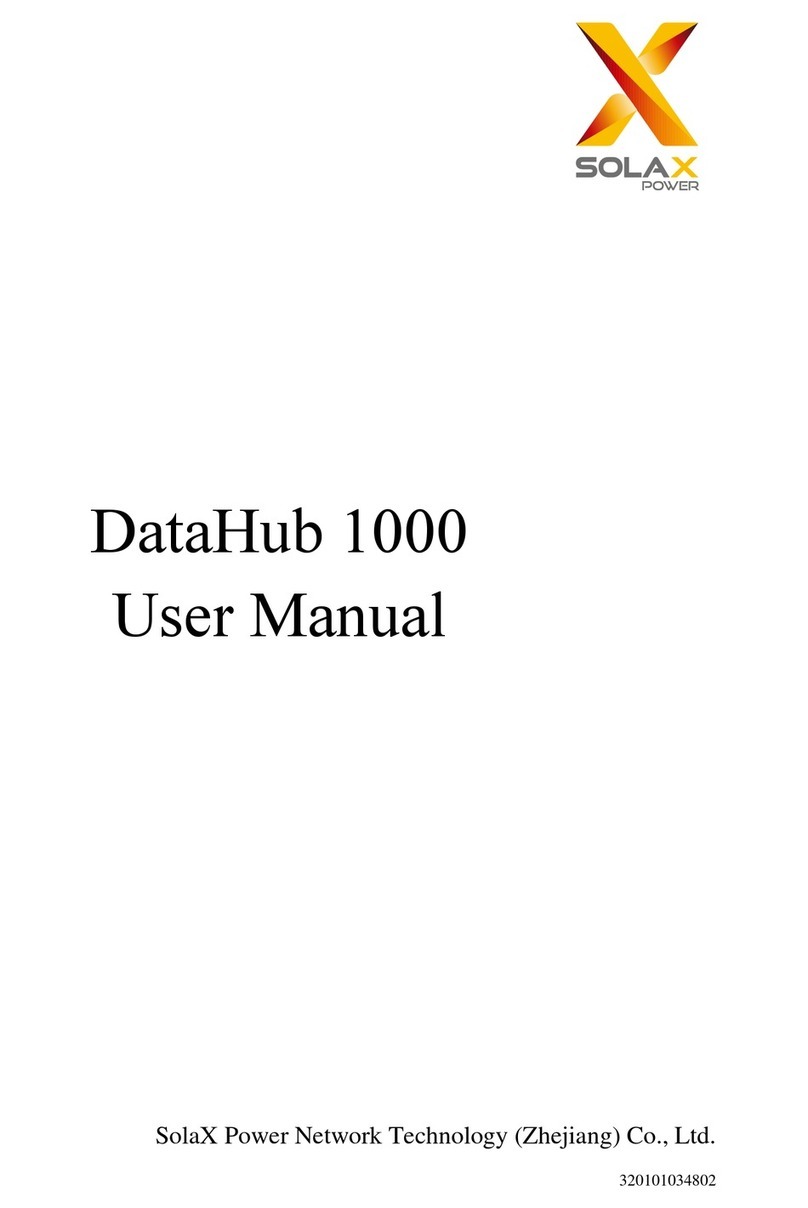 SolaX Power DataHub 1000 User manual