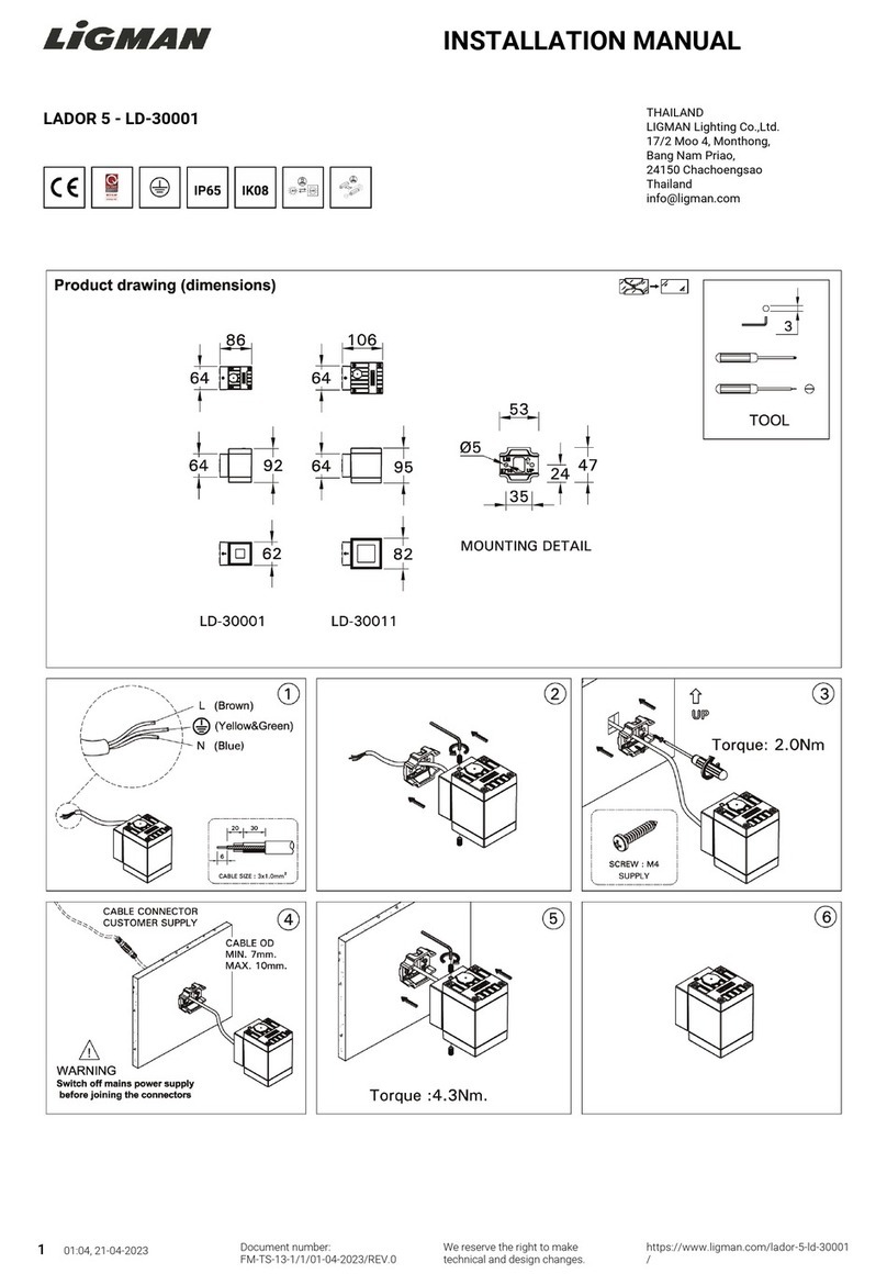 LIGMAN LADOR 5 User manual